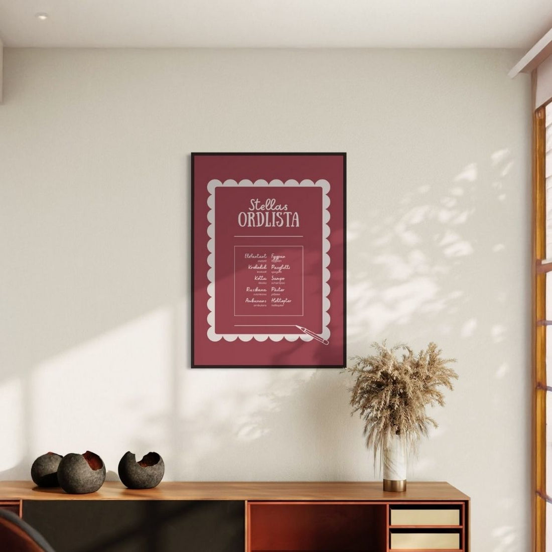 Personliga tavlor i vardagsrummet – låt barndomsminnena ta plats