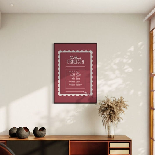 Personliga tavlor i vardagsrummet – låt barndomsminnena ta plats