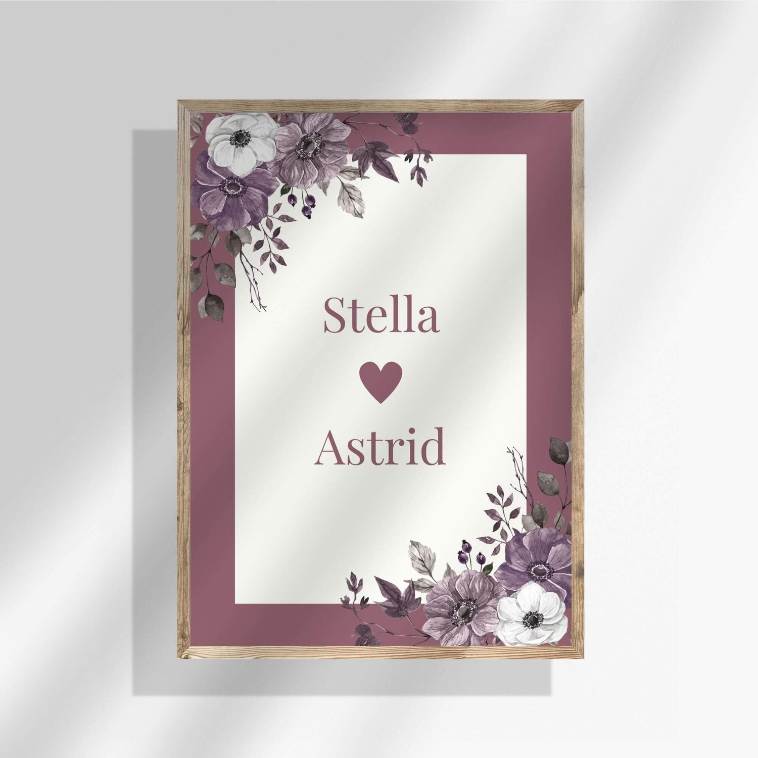 Syskonposter - personlig barnposter som fångar syskonkärleken och små ögonblick från barndomen